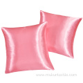 Colourful Satin silk cushion case cover